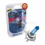 Лампа Philips Н7 24v 70w MasterDuty Blue Vision блистер 1 шт.