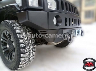 Передний силовой бампер RusArmorGroup на Hummer H3 для HUMMER